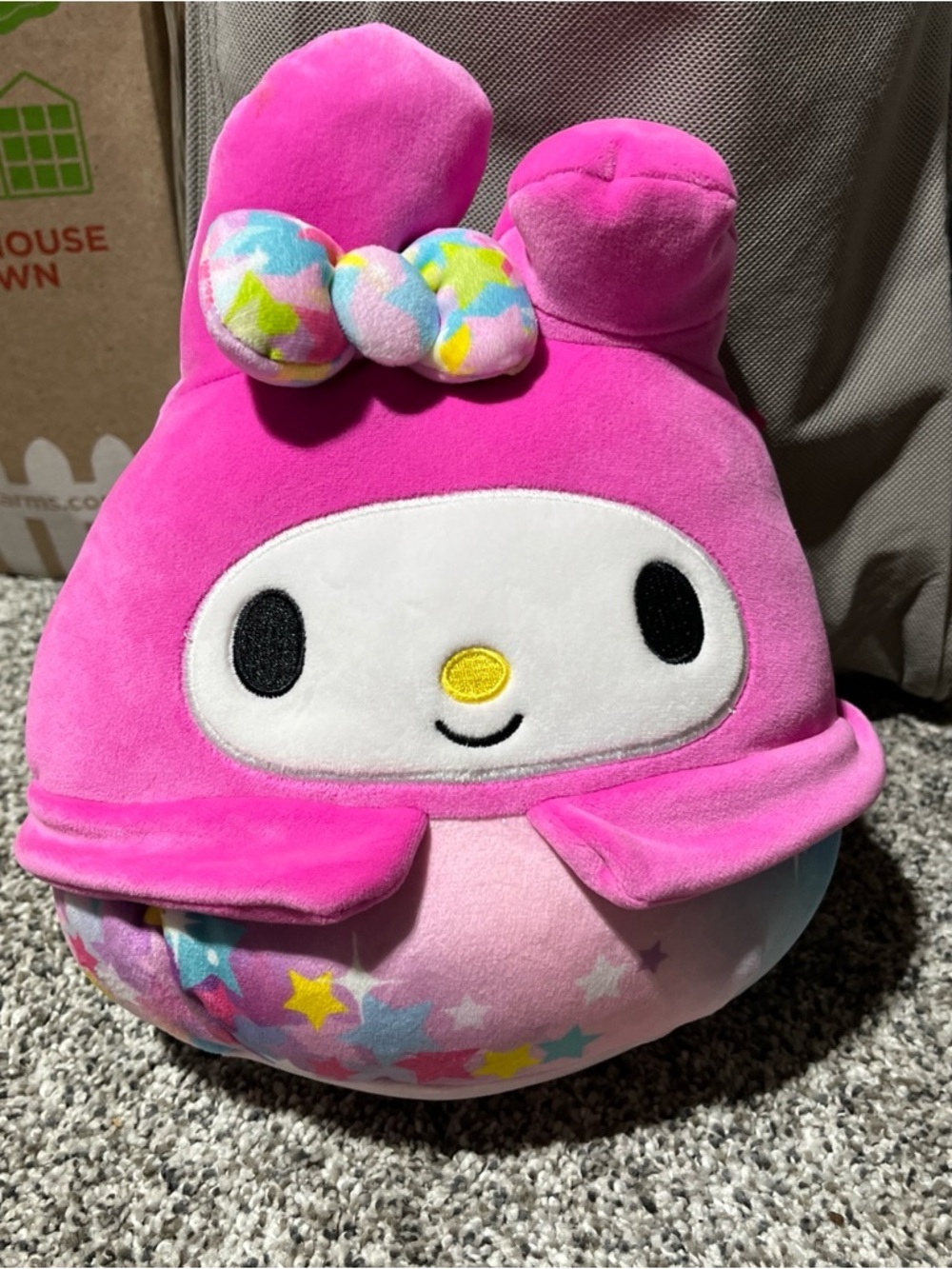 Squishmallows Original Sanrio 10" Starshine My Melody Official Jazwares Plush